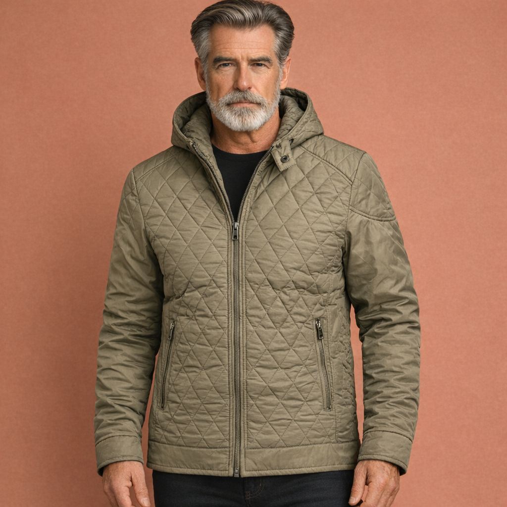 Warm winter coat for men with timeless design | Bram