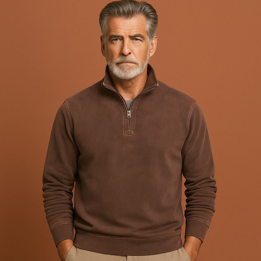 Comfortable fleece sweater for men | Koen
