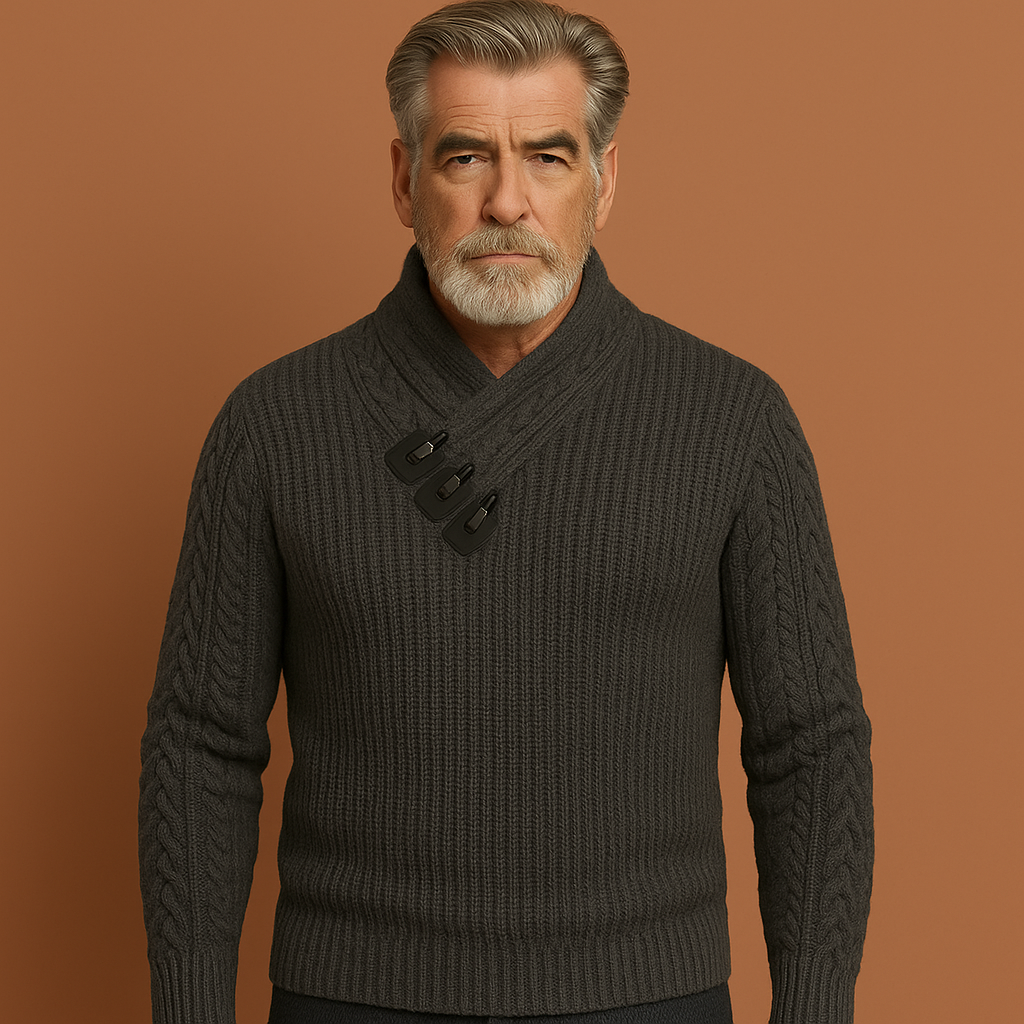 Stylish knitted sweater for men | Frits