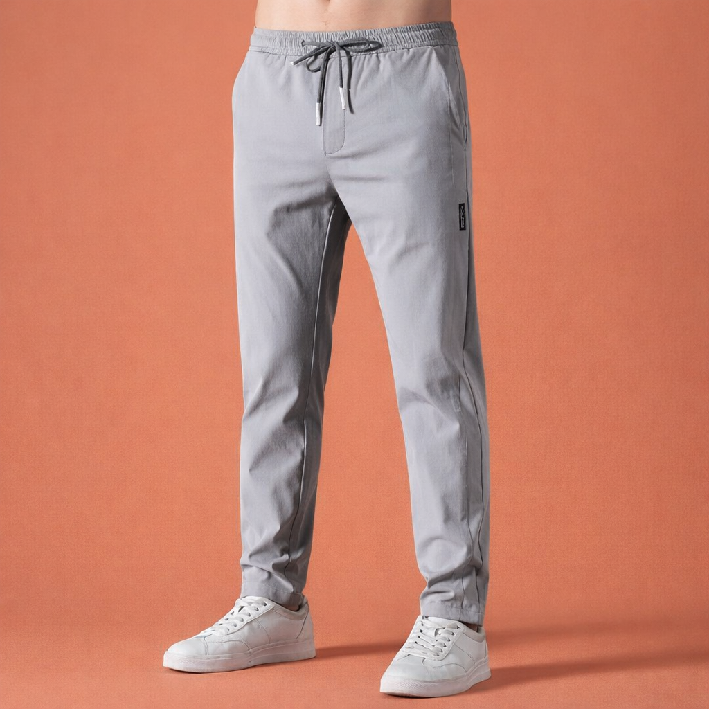 Straight Pants with Drawstring for Men | Kees