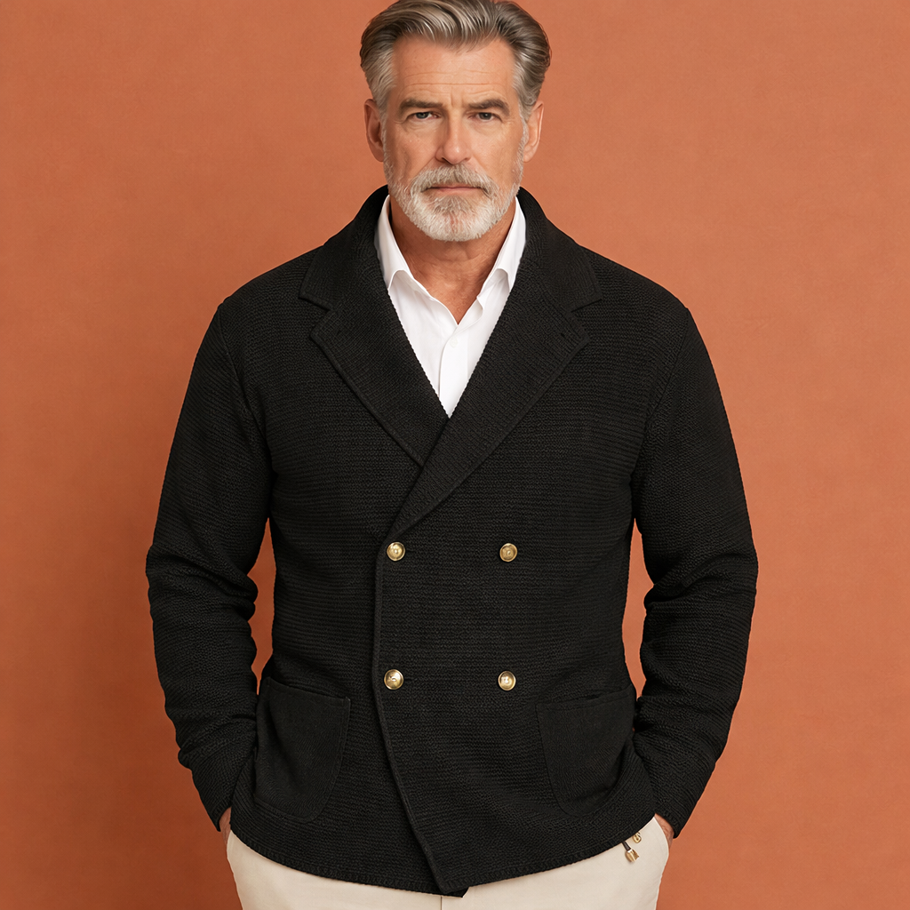 Casual vest with double button closure for men | Alfredo