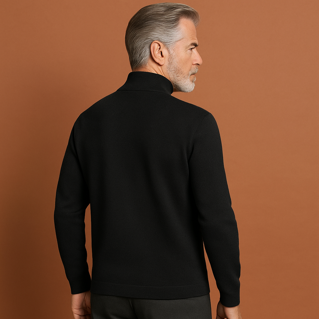 Comfortable men's zip-up vest | Pieter
