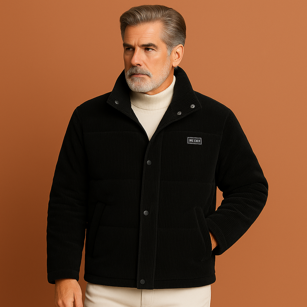 Warm Padded Winter Jacket for Men | Magnus