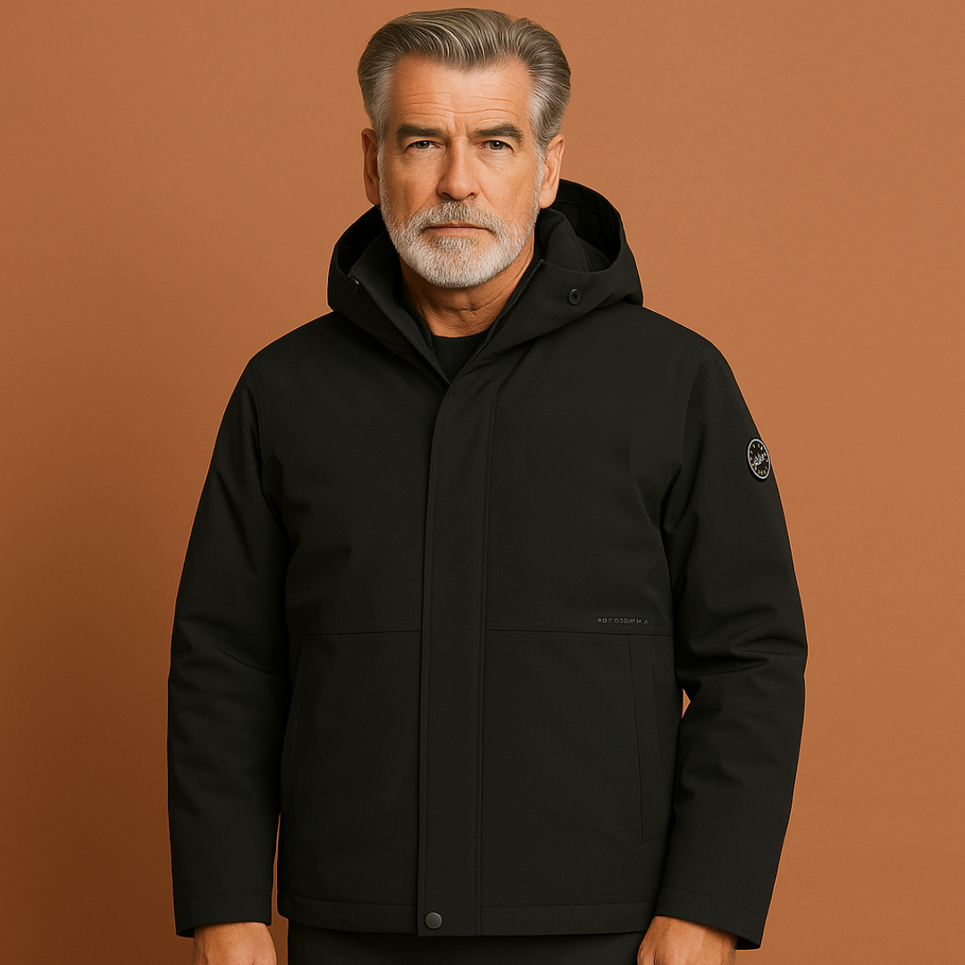Breathable waterproof winter jacket for men with regular fit | Arlo