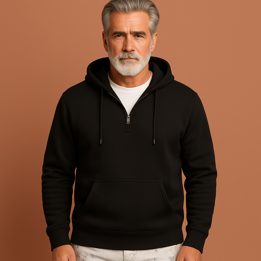 Streetwear hoodie with pockets for men | Brent