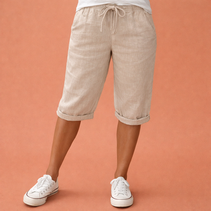 Comfortable Cotton Shorts for Women with Elegant Fit | Liora