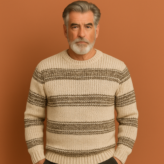 Fashionable Striped Sweater for Men | Sven