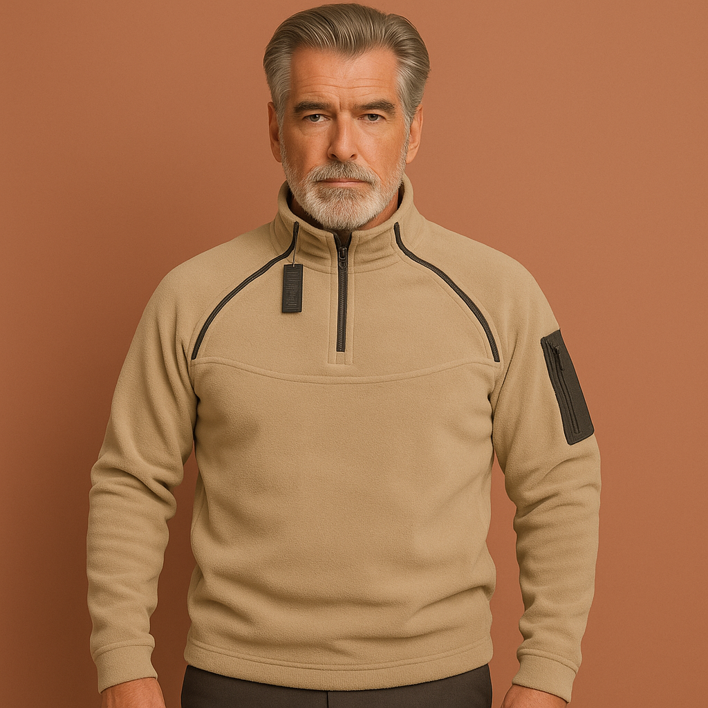 Windproof Tactical Fleece Sweater for Men | Rimo