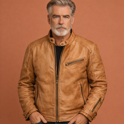Men's jacket with standing collar for everyday use | Bruno