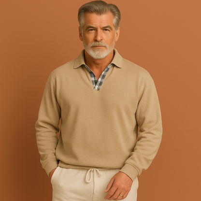 Lightweight men's sweater with breathable design for summer and spring | Lucian