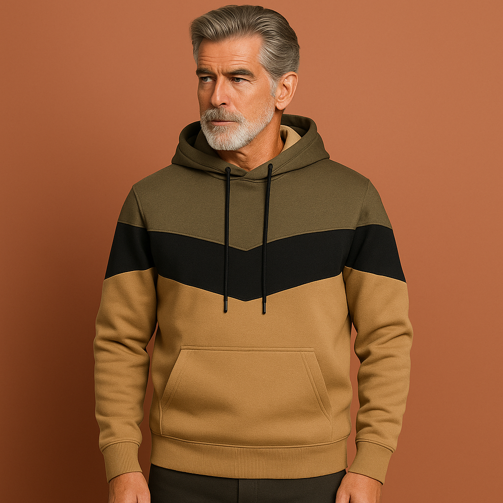 Comfortable men's hoodie sweatshirt with hood | Bram