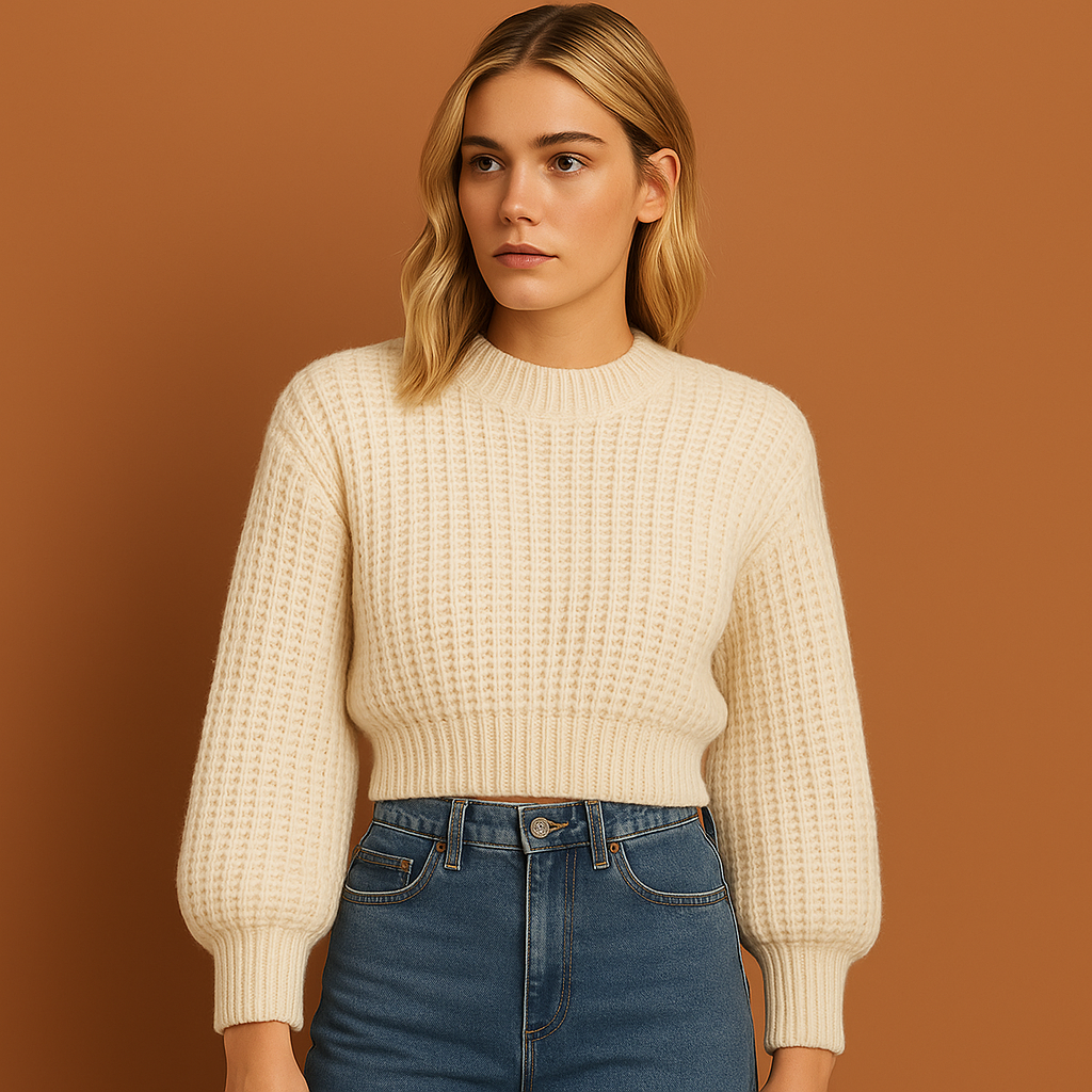 Modern sweater with a loose fit for women | Maud