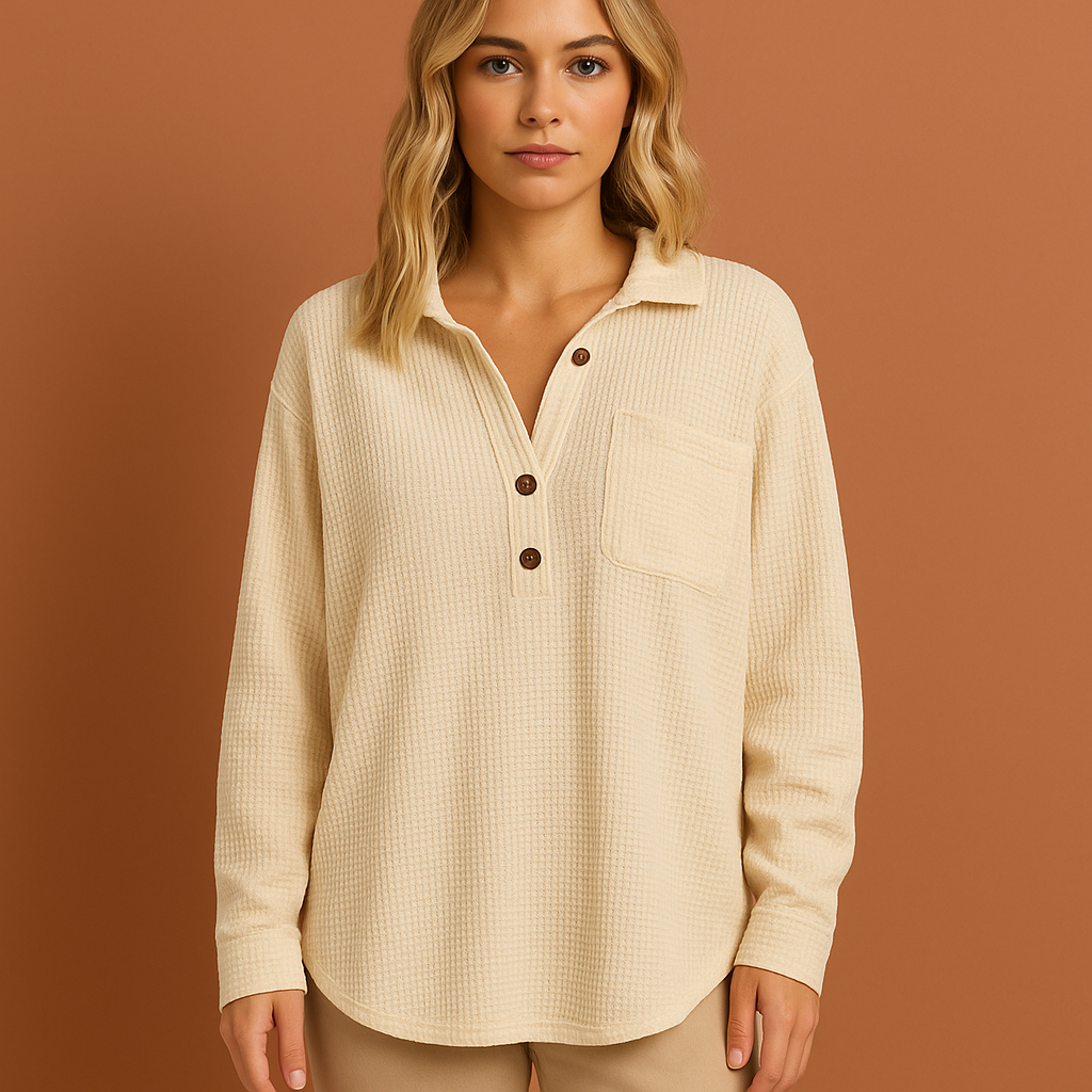 Oversized blouse with casual fit for women | Matilda
