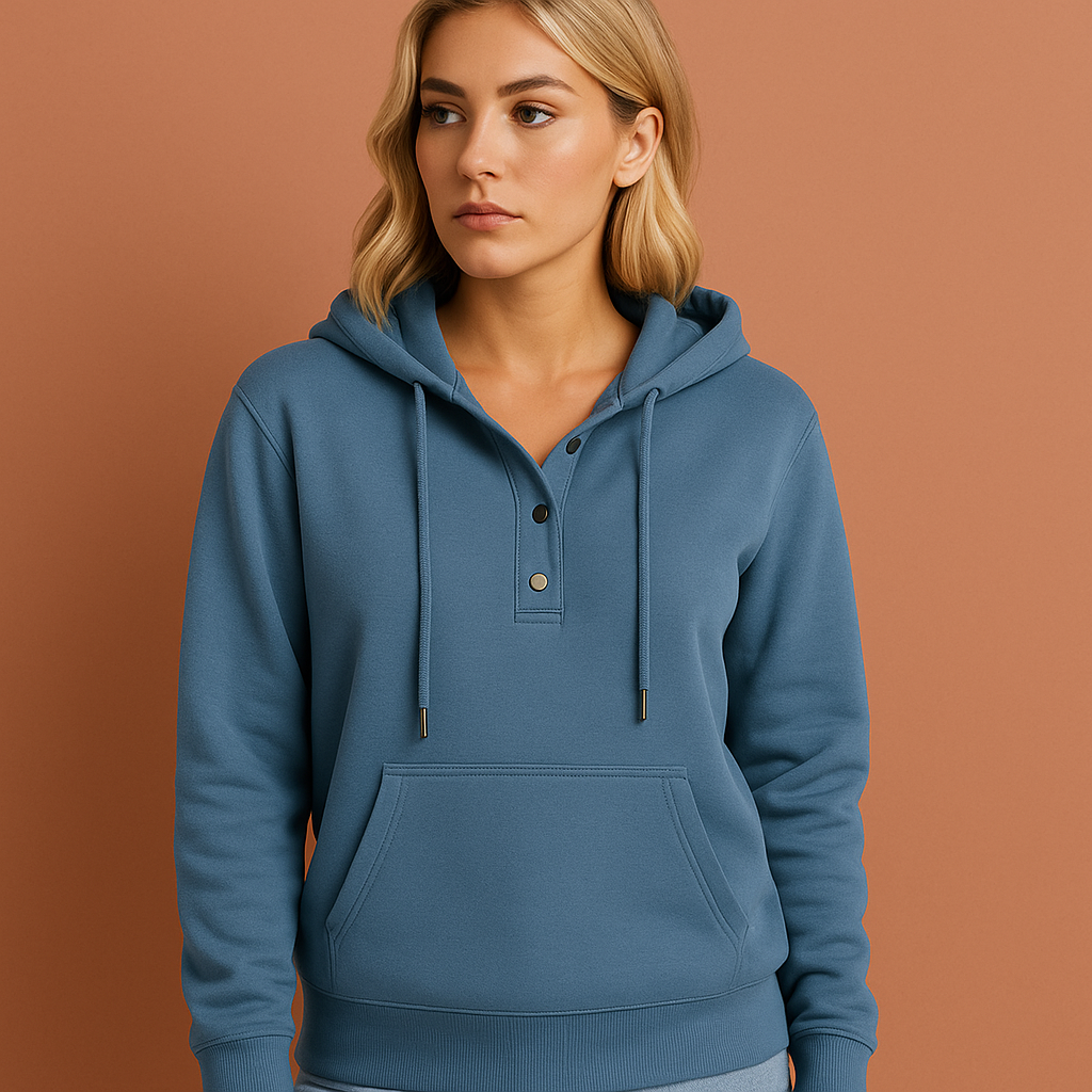 Stylish designer sweatshirt with modern print for women | Zana