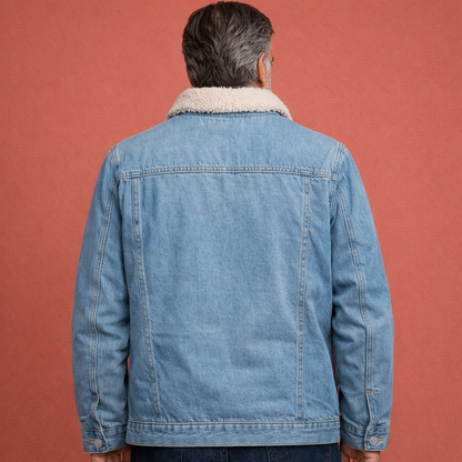 Casual men's jacket with button closure | Anthonie