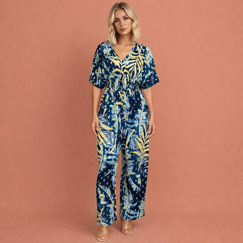 Chic elegant jumpsuit with flattering fit for women | Sabine