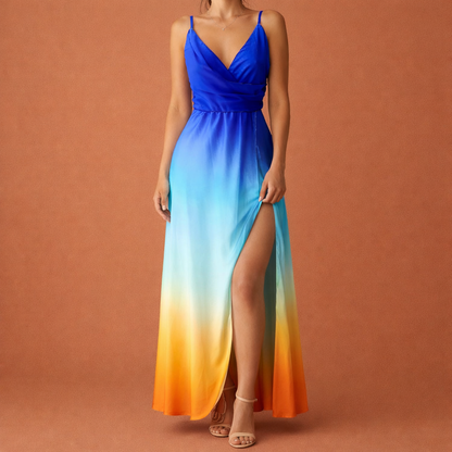 Maxi Tropical Summer Dress with Flattering Fit for Women | Vera