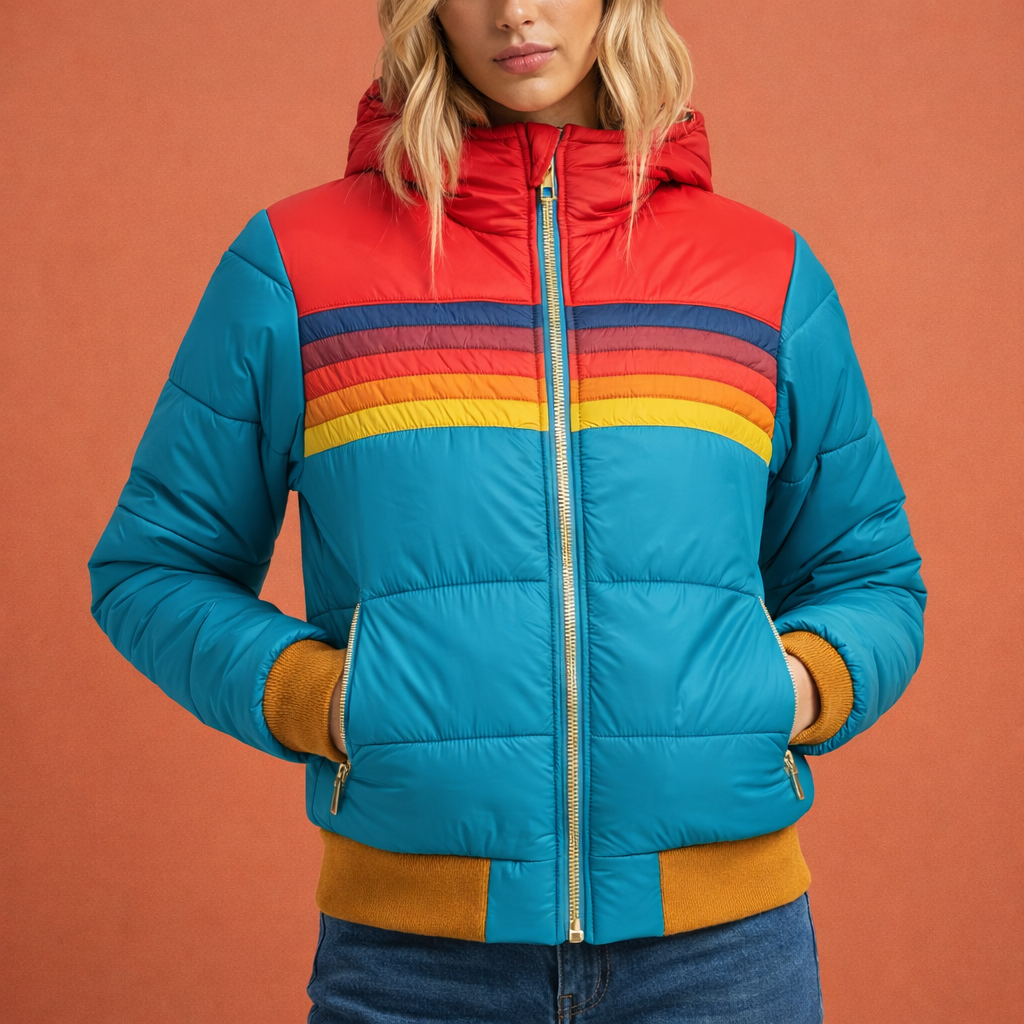 Elegant Padded Jacket with Hood for Women | Pauleen