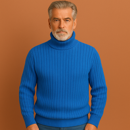 Men's Merino Wool Turtleneck Sweater | Bastiaan