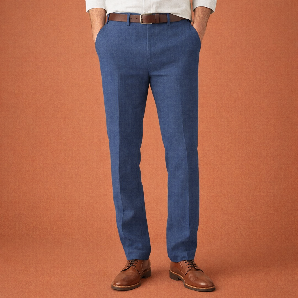 Modern men's trousers with zip and slim fit for men | Sander