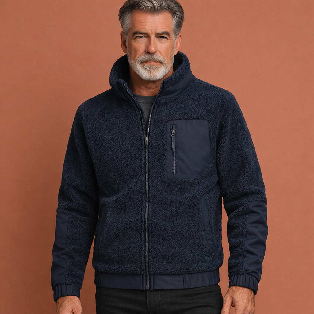 Autumn Jacket with Zipper for Men | Emiel