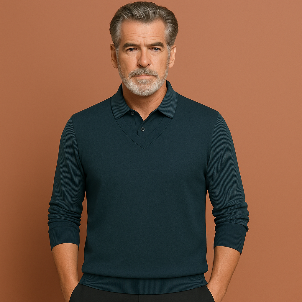 Luxurious casual sweater for men with a comfortable fit | Jasper