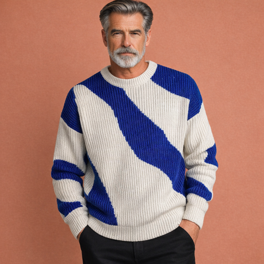Comfortable pullover for men with a timeless look | Niels