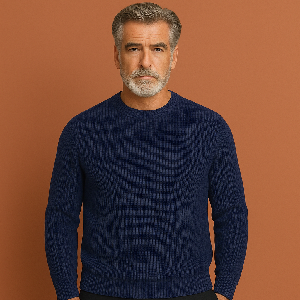 Warm Comfortable Men's Sweater with Timeless Design | Victor