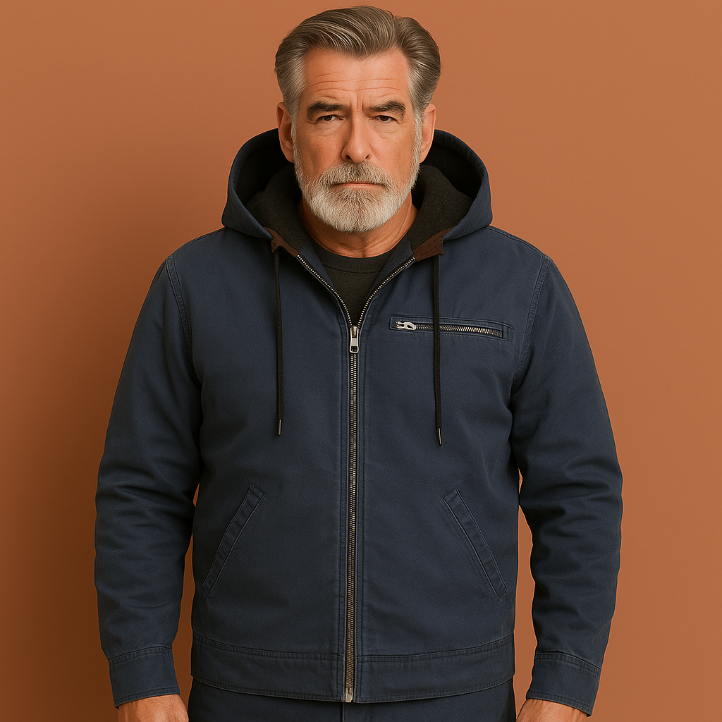 Warm hoodie jacket for men | Ade