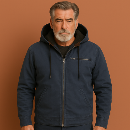 Warm hoodie jacket for men | Ade