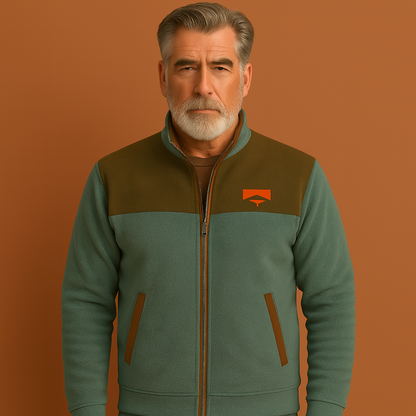 Warm zip-up winter jacket for men | Ismael