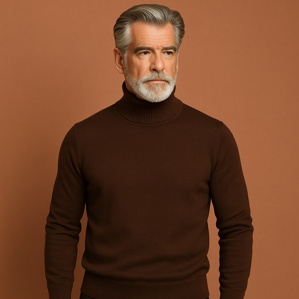 Elegant turtleneck sweater for men with a comfortable fit | Daan