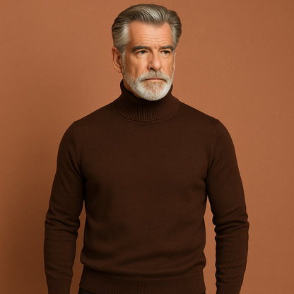 Elegant turtleneck sweater for men with a comfortable fit | Daan