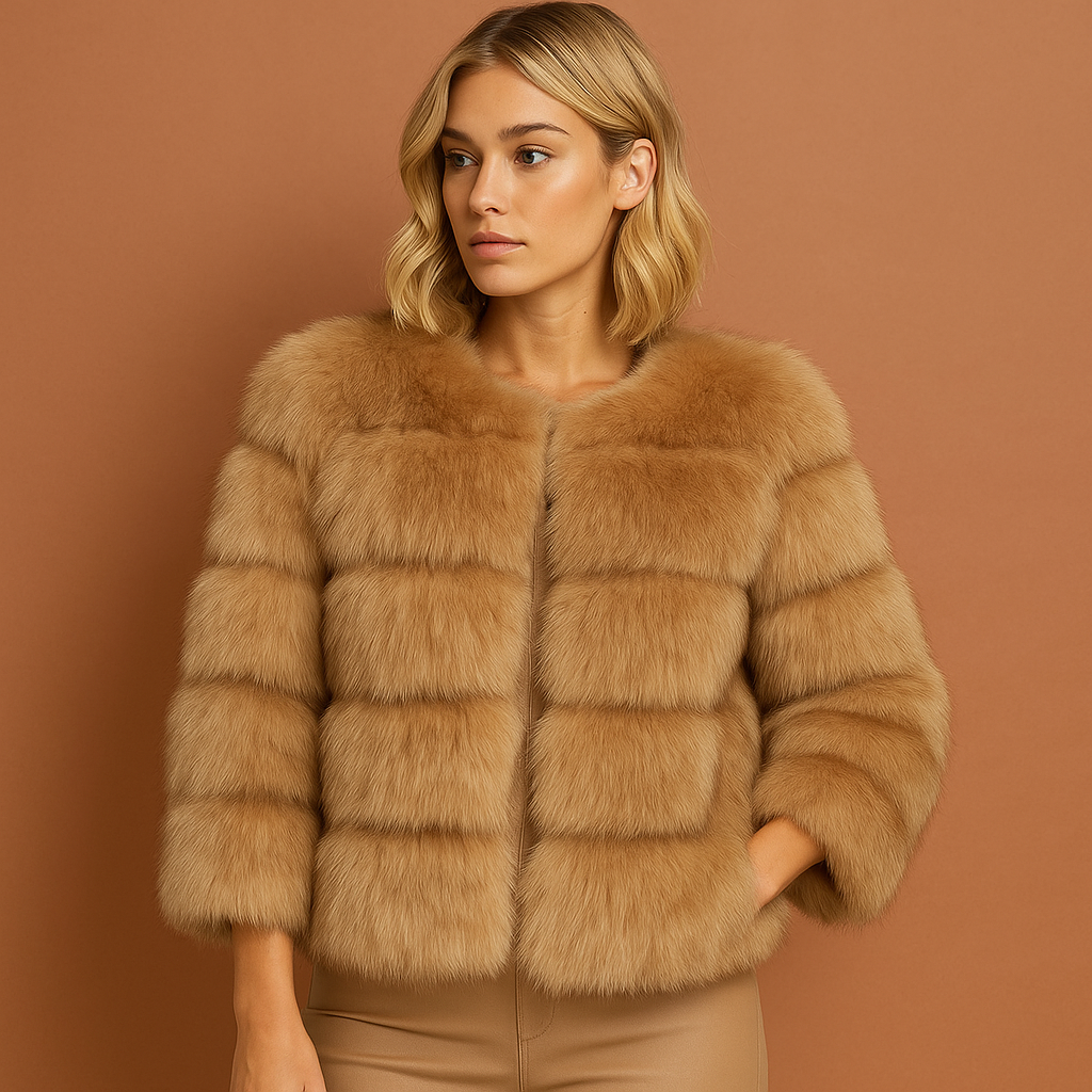 Elegant coat with a luxurious appearance for women | Adelheid