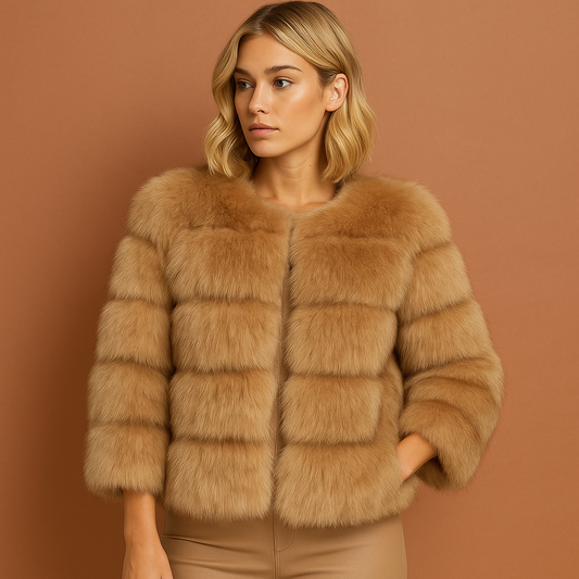 Elegant coat with a luxurious appearance for women | Adelheid