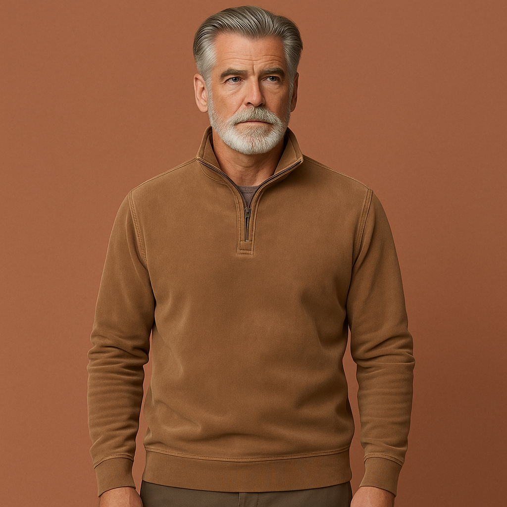 Comfortable fleece sweater for men | Koen