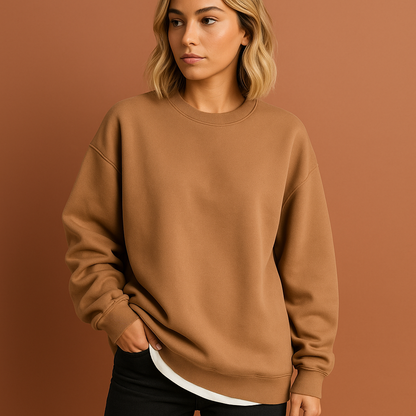 Long oversized sweater for women with a comfortable fit | Renée