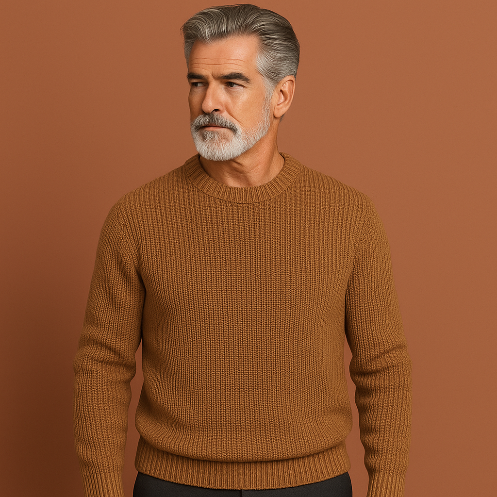 Warm Comfortable Men's Sweater with Timeless Design | Victor