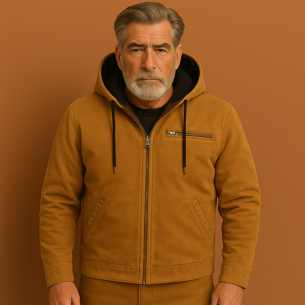 Warm hoodie jacket for men | Ade