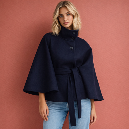 Ladies' cardigan with a stand-up collar for everyday use | Babette