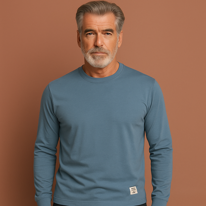 Men's Long Sleeve Round Neck Sweater | Arend