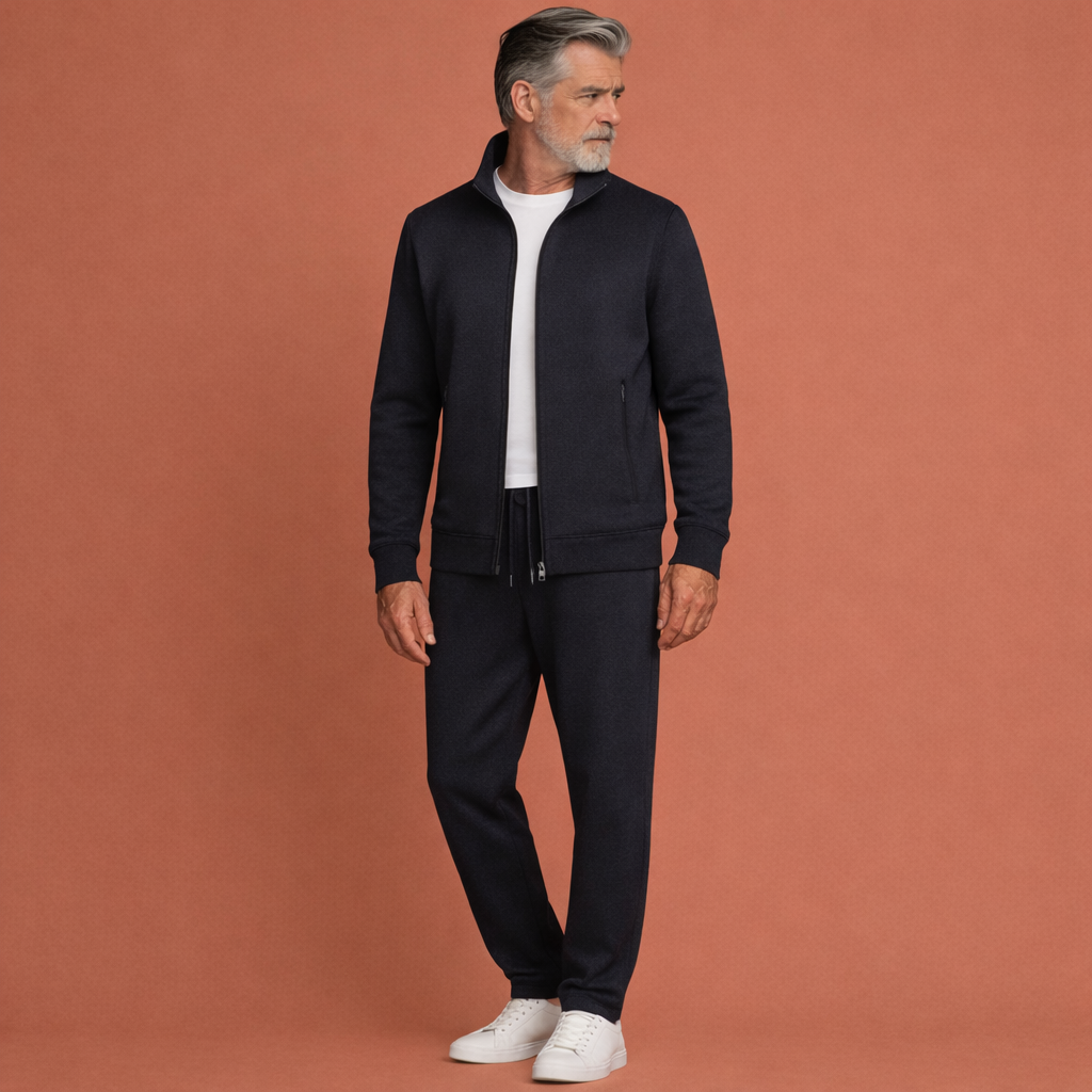 Two-piece tracksuit with visible design for men | Guus