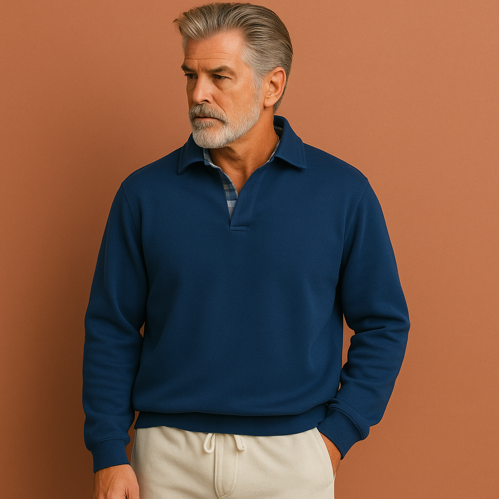 Lightweight men's sweater with breathable design for summer and spring | Lucian