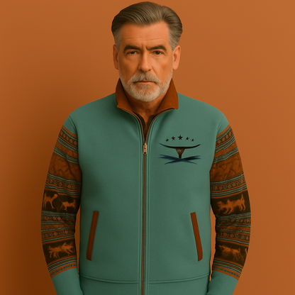 Warm zip-up winter jacket for men | Ismael