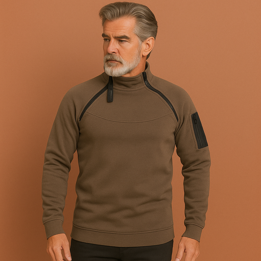 Windproof Tactical Fleece Sweater for Men | Rimo