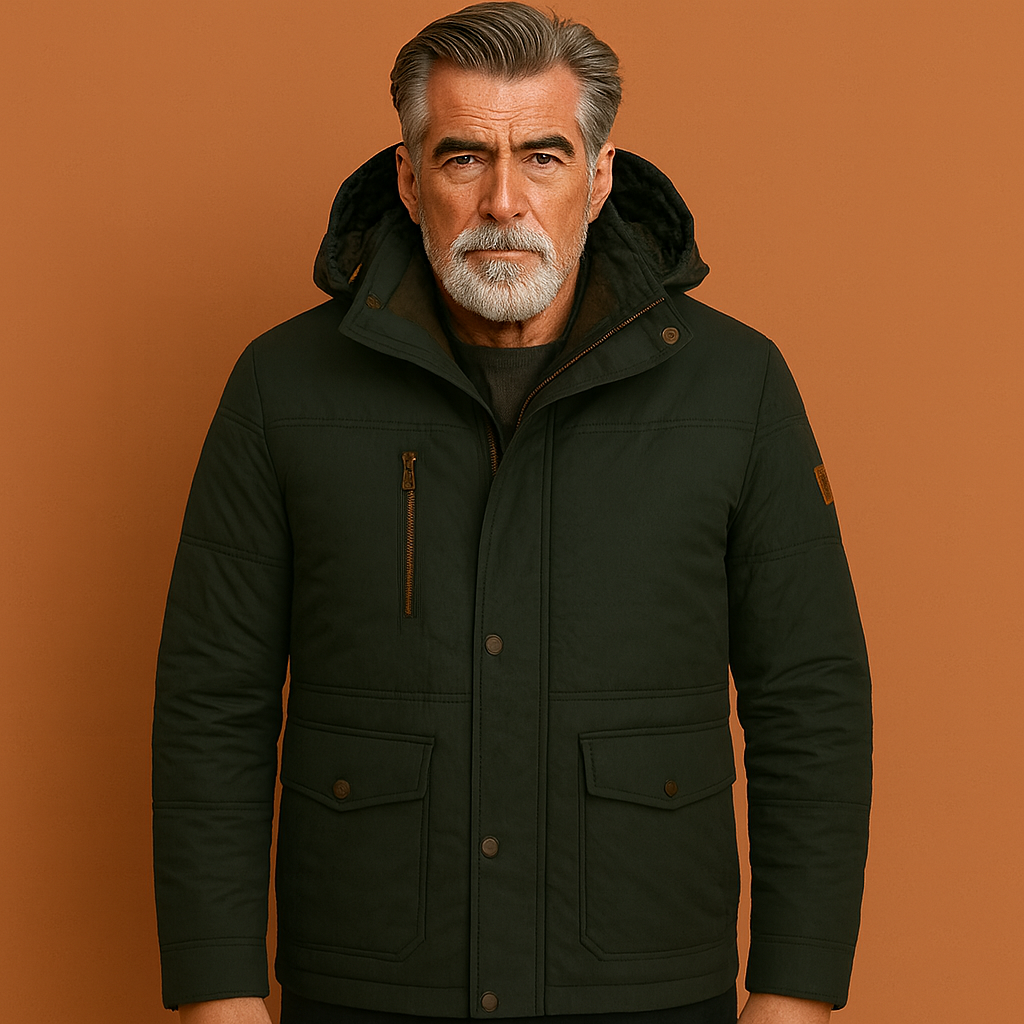 Warm winter parka for men | Roderick