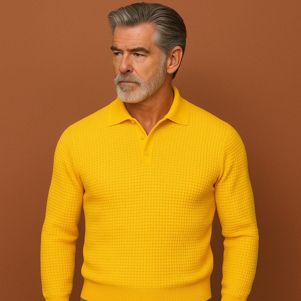 Comfortable polo sweater for men | Nino