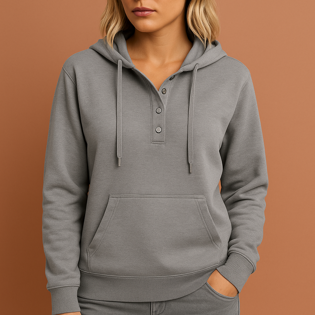Stylish designer sweatshirt with modern print for women | Zana