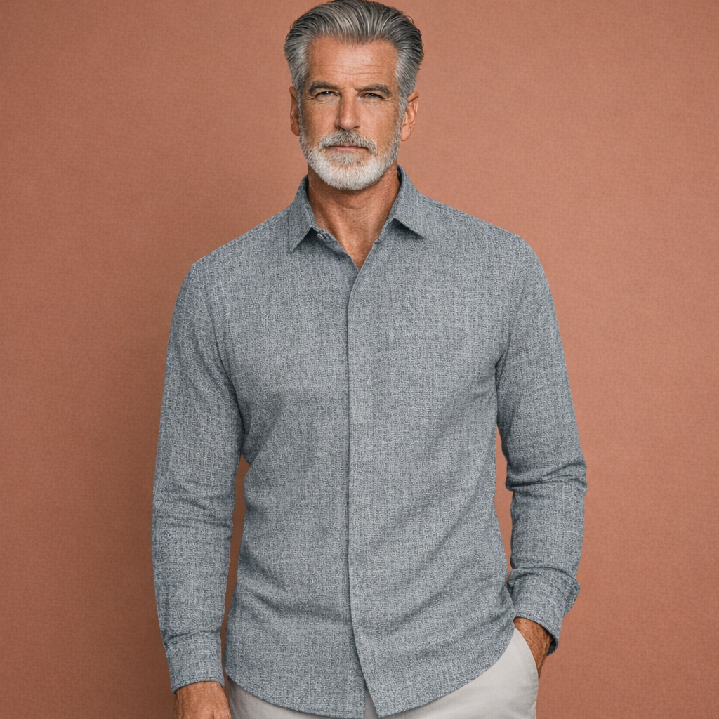 Linen Long Sleeve Shirt for Men | Harm