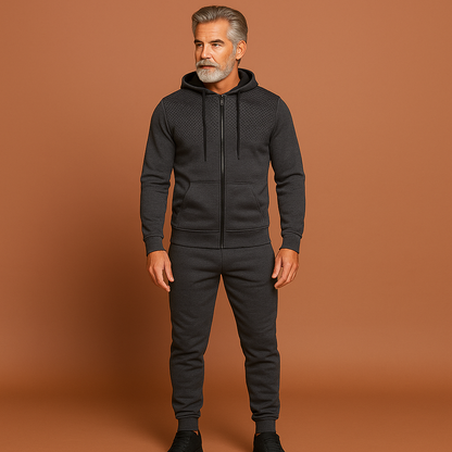 Sporty slim fit tracksuit for men | Pieter